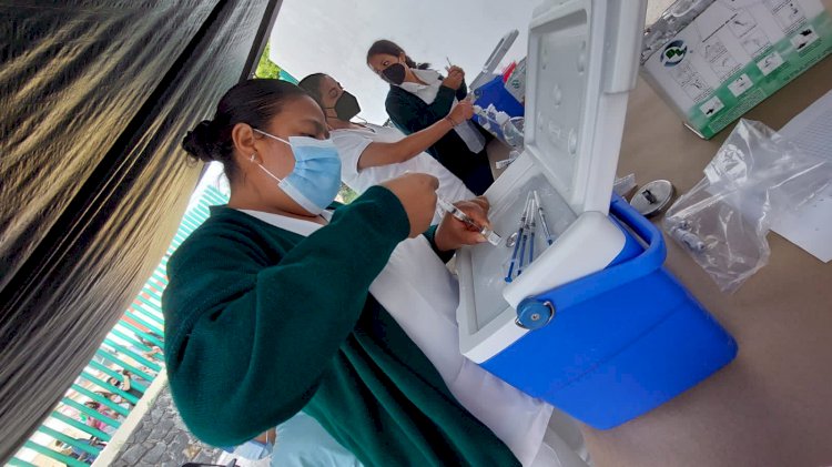 Se reanudó en Jiutepec vacunación  anticovid a menores de 5-11 años