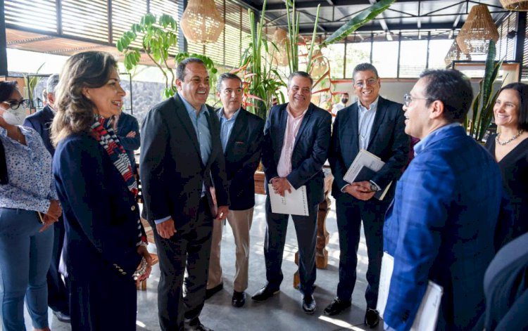 Reconocen IP, Nafin y Bancomext la reactivación económica en Morelos