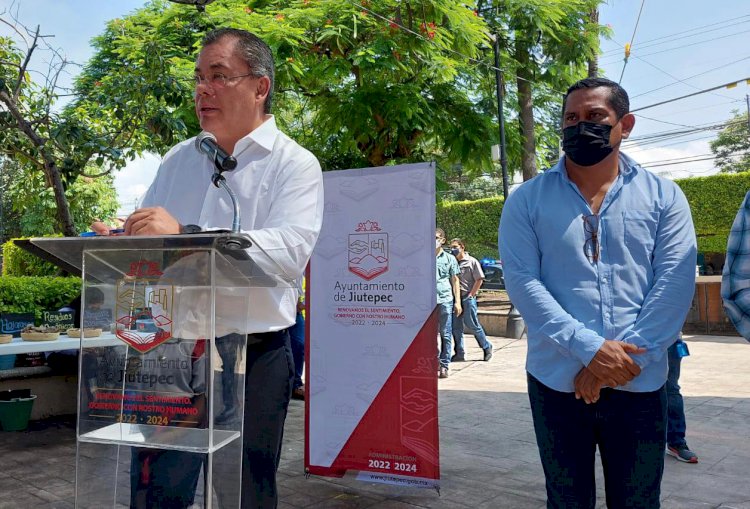 Impulsa Rafael Reyes acciones  de cuidado del agua en Jiutepec