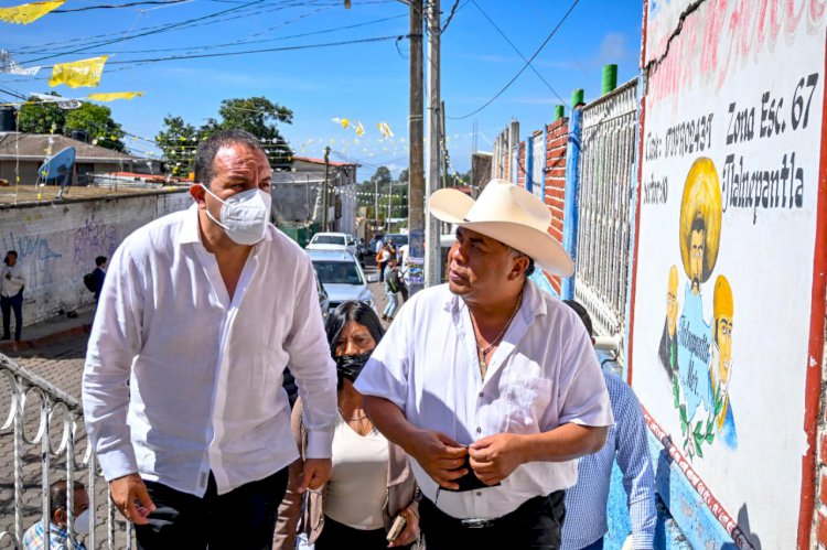 Presentó C. Blanco proyecto para campo y obra pública de Tlalnepantla