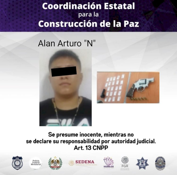 En la Lázaro Cárdenas, paseaba con  arma y droga; debe dar explicaciones