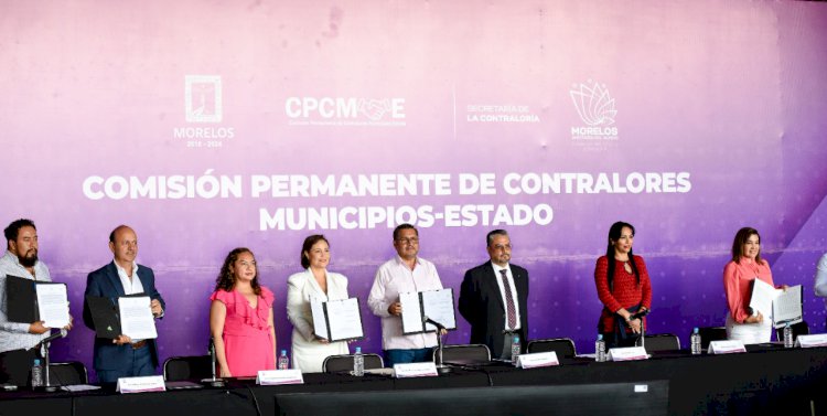 Firma Contraloría convenio de  coordinación con los alcaldes
