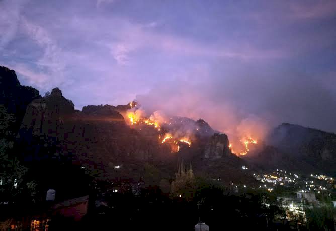 Continuará cerrado el cerro de  Tepoztlán; siguen afectaciones