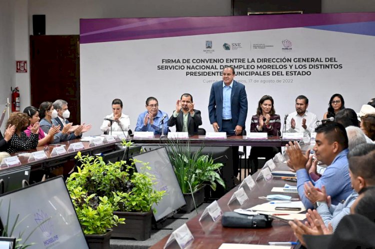 Promueve Cuauhtémoc Blanco más empleo en los municipios