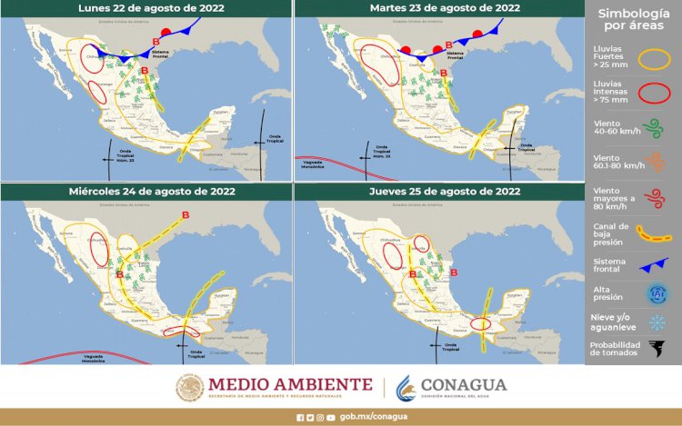 Habrá inestabilidad atmosférica  en Morelos esta semana: Ceagua