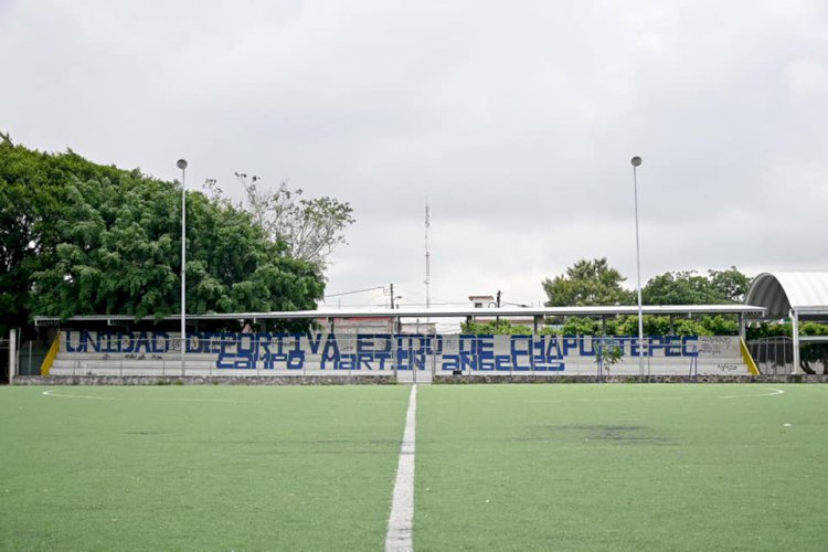 Consolida gobierno estatal espacios deportivos en Cuernavaca y Jiutepec