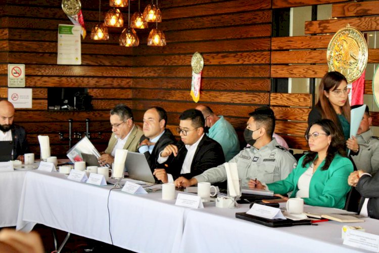 Albergó Morelos reunión  regional de transportistas