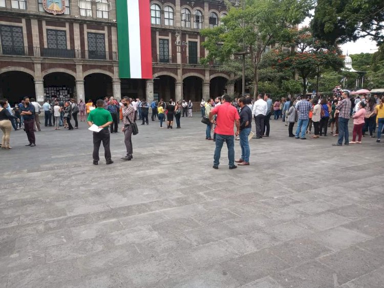 Nuevos sismo y desalojo de oficinas de gobierno en Cuernavaca