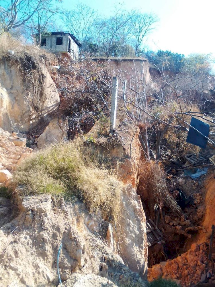 No surgieron más fisuras y grietas en Cerro del Sarnoso tras sismos